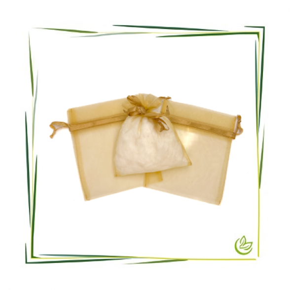 Organza Beutel Gold (12x15cm)